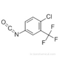 벤젠, 1- 클로로 -4- 이소시 아네 이토 -2- (트리 플루오로 메틸) -CAS 327-78-6